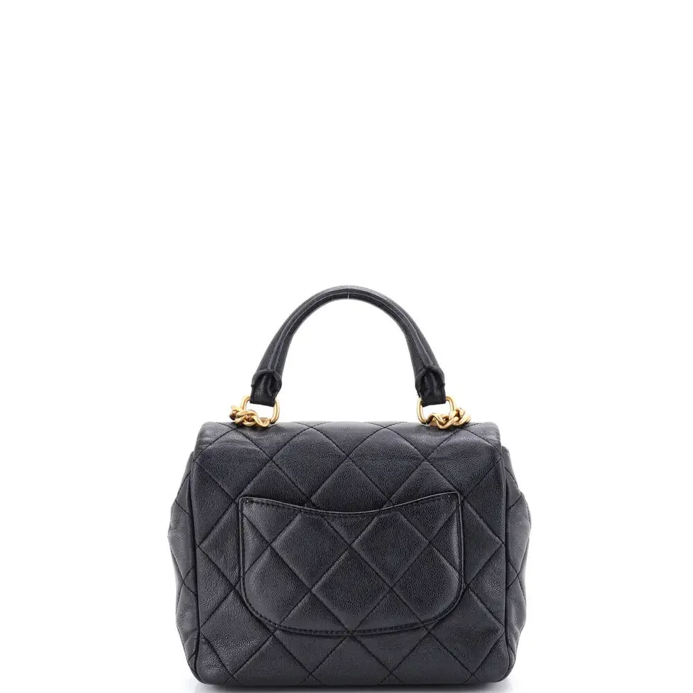 Chanel Square Top Handle Flap Bag #227674C48B